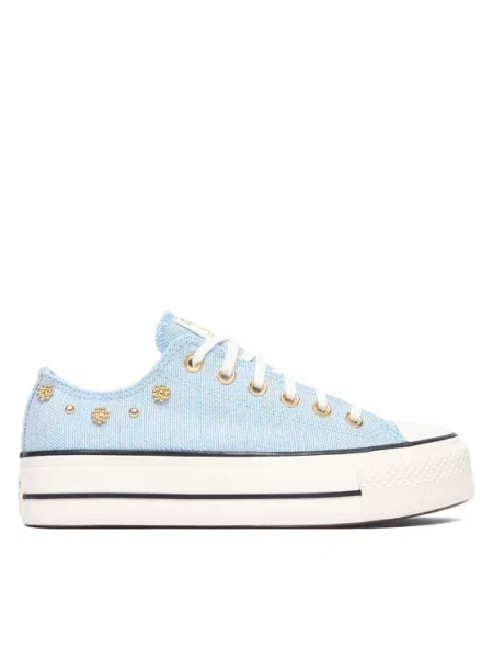 Converse Кецове Chuck Taylor All Star Heathered Glam син