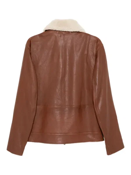 Geanta de piele Paul Smith maro