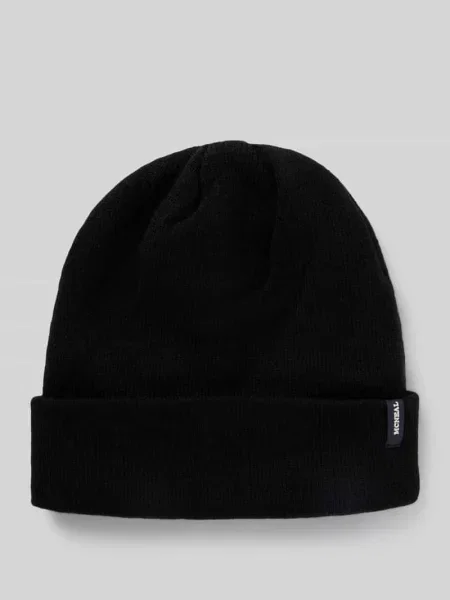 Czapka beanie z detalem z logo Mcneal czarna