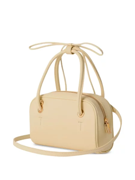 Geantă shopper Furla din piele galben
