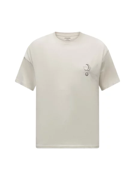 JACK & JONES Tricou JJASTRO bej negru