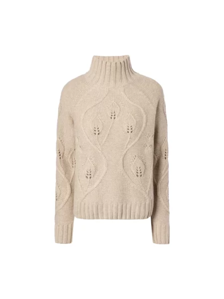 Lniany golf Mc2 Saint Barth beżowy