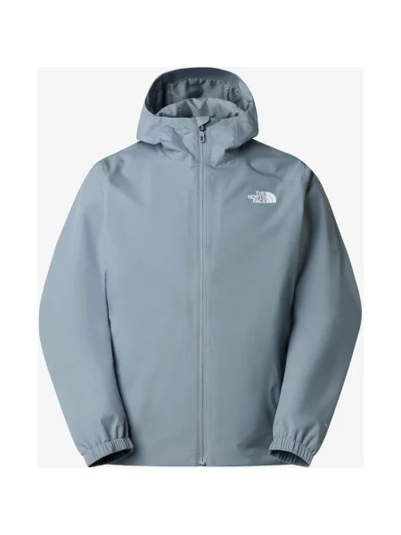 Kurtka z kapturem The North Face Quest Mono szaroniebieski S szara