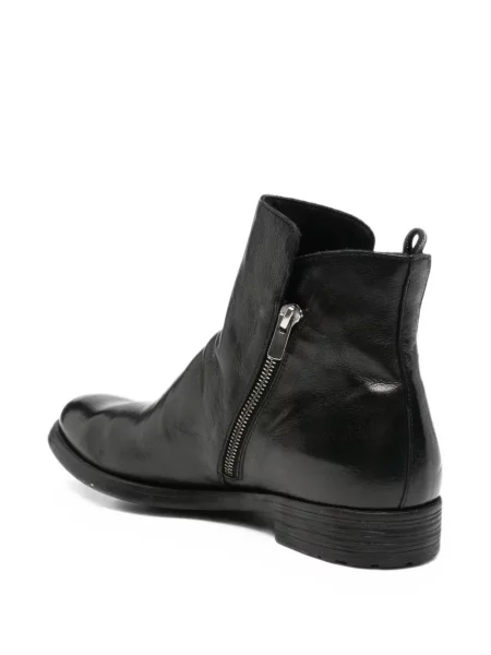 Botine Officine Creative din piele negru