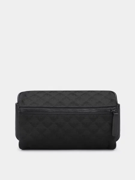 Поясная сумка Emporio Armani черная