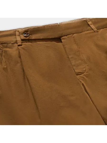 Spodnie Brooks Brothers brązowe