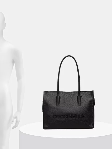 Кожаная сумка Coccinelle