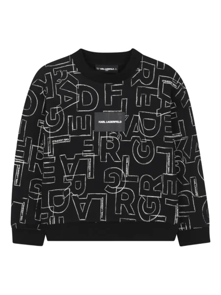 Bluza dziecięca Karl Lagerfeld czarna