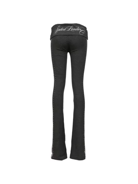 Pantaloni Jaded London cu tepi evazate gri
