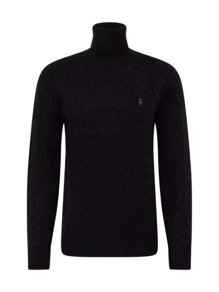 Dolgo pulover Polo Ralph Lauren z dolgimi rokavi črna