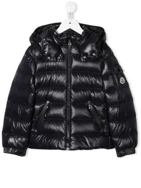 Kurtka puchowa dziecięca Moncler Enfant niebieska