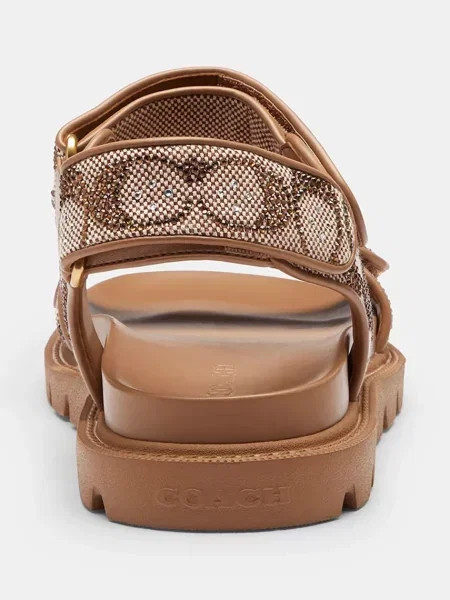 Кожаные босоножки Coach