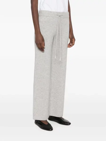 Pantaloni Ermanno Firenze alergare cu cordon gri