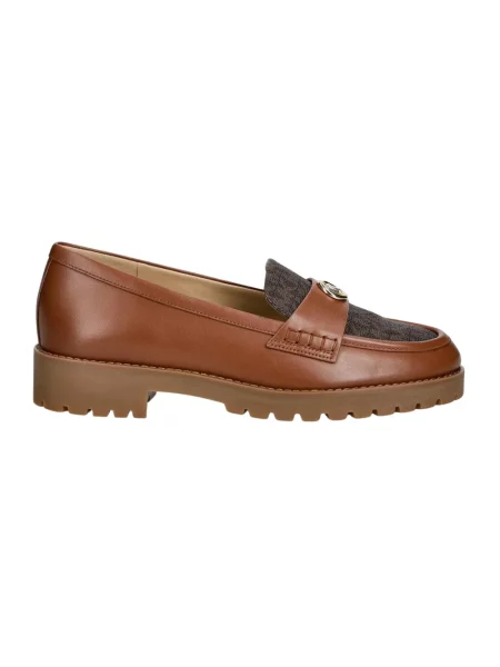 MICHAEL Michael Kors mokasyny Jaelyn Lug Loafer brązowe