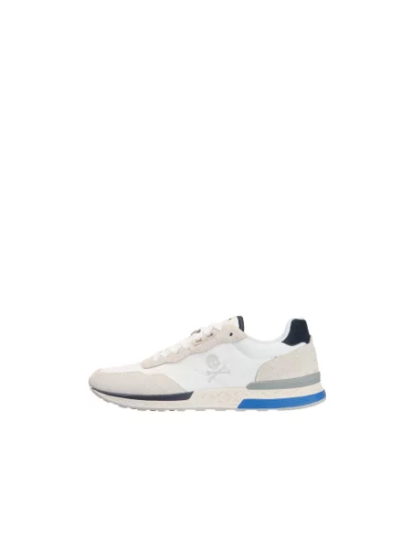 Sneakerși Scalpers alb