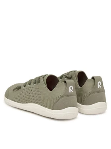 Dětské barefoot boty Reima Astelu greyish green zelené