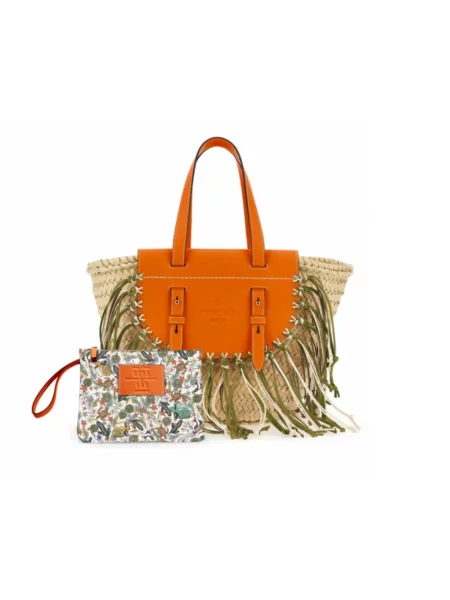 Geantă shopper Cuba Lab cu franjuri