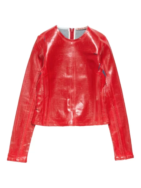 Lung top Acne Studios roșu