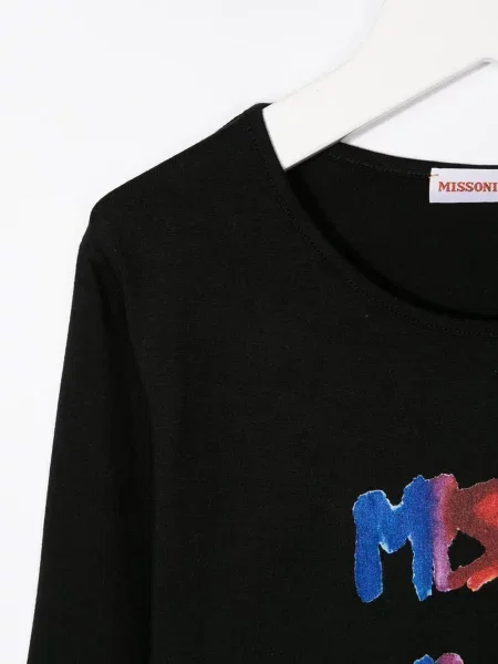 Koszulka dziecięca Missoni czarna