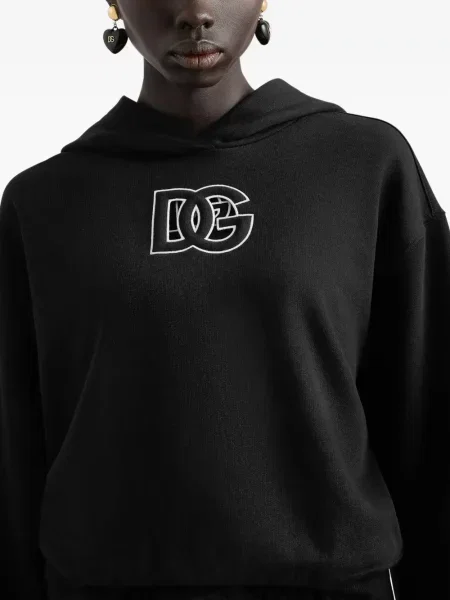 Hoodie Dolce & Gabbana μαύρο