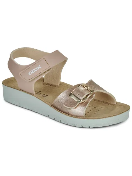 Szandál Geox J Sandal Costarei Gi S rózsaszín