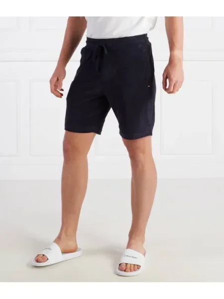 Tommy Hilfiger Pantaloni scurți Heavyweight Knits albastru