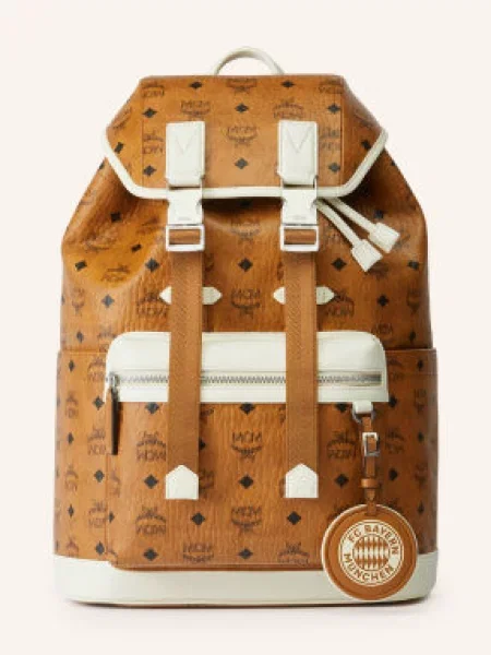 Mcm Plecak Adidas X Bayern X Mcm Brandenburg braun biały