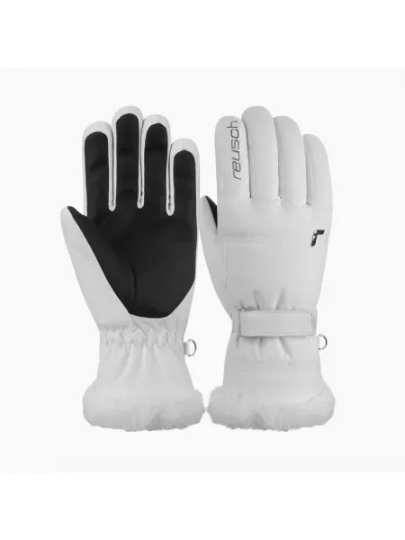 Női síelő kesztyű Reusch Luna R-Tex XT fehér. Méret: 6 fehér