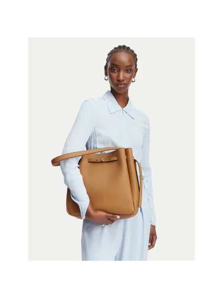 Tory Burch Ročna torba Romy rjava