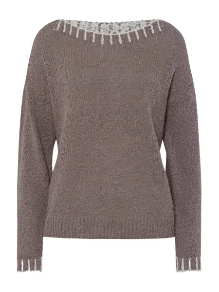 Heine Pulover turcoaz / taupe gri