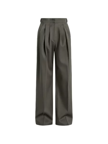 Pantaloni Iro din satin verde