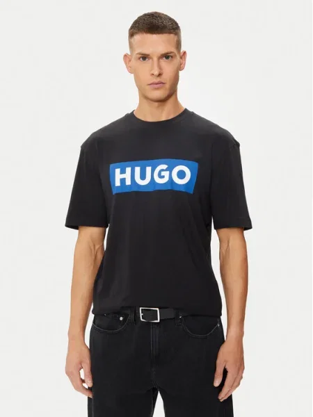 Hugo Póló Nico Fekete Regular Fit fehér