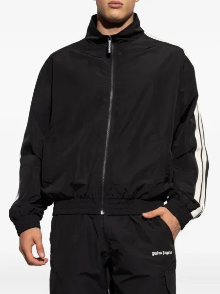 Pruhovaná mikina Palm Angels černá