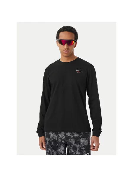 Reebok Majica dugih rukava Feliks Regular Fit crna