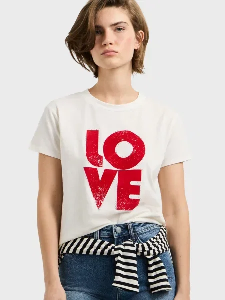 Футболка Pepe Jeans белая
