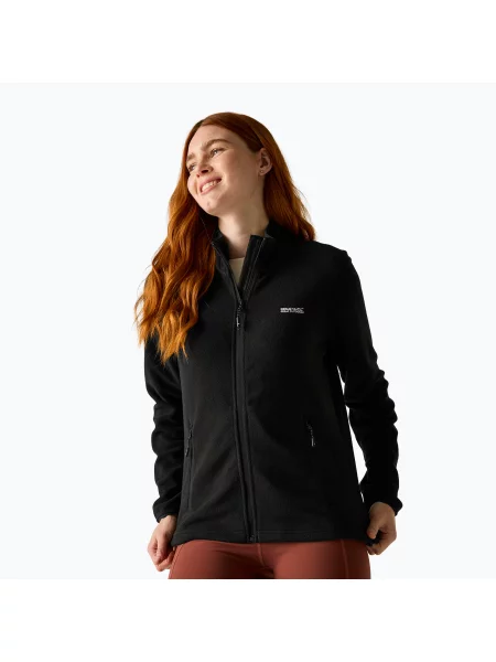 Bluză fleece pentru femei REGATTA Floreo IV black negru