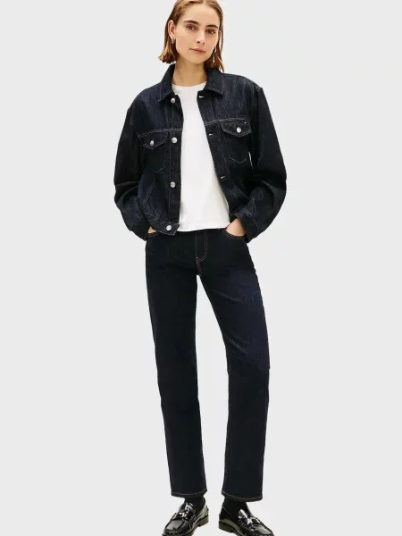 Джинсова куртка Tommy Hilfiger синя