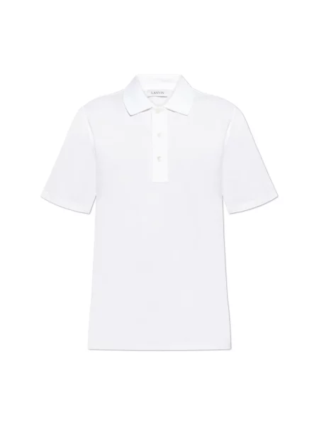 Koszulka polo Lanvin biała