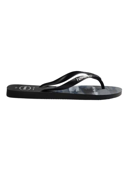 HAVAIANAS Ujjelválasztó-pántos szandál sötétkék / sötétszürke / fekete fehér