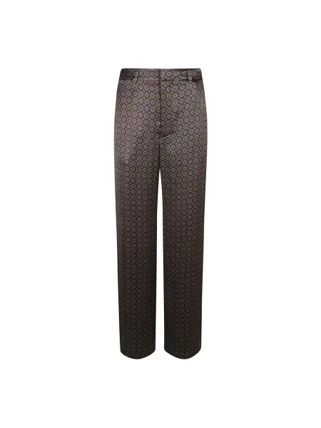 Spodnie Saint Laurent biznesowe czarne