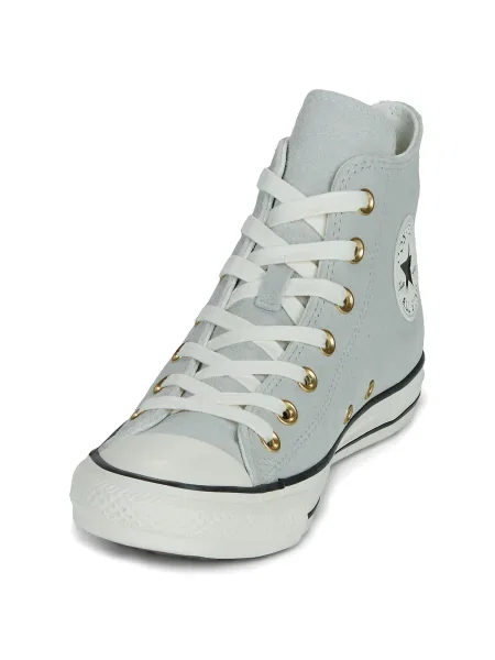 Pantofi Converse din piele de căprioară gri