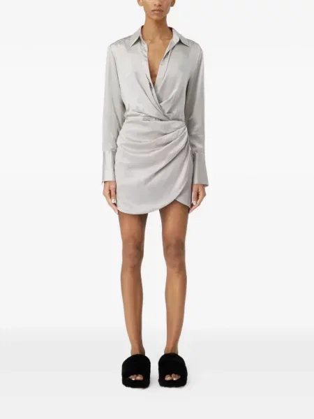 Rochie mini Gauge81 gri