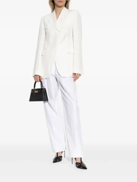 Pantaloni Sportmax alb