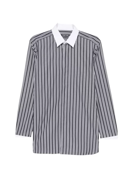 Lung cămașă Tom Ford negru