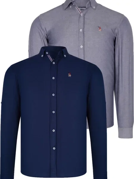 Риза Dewberry синьо