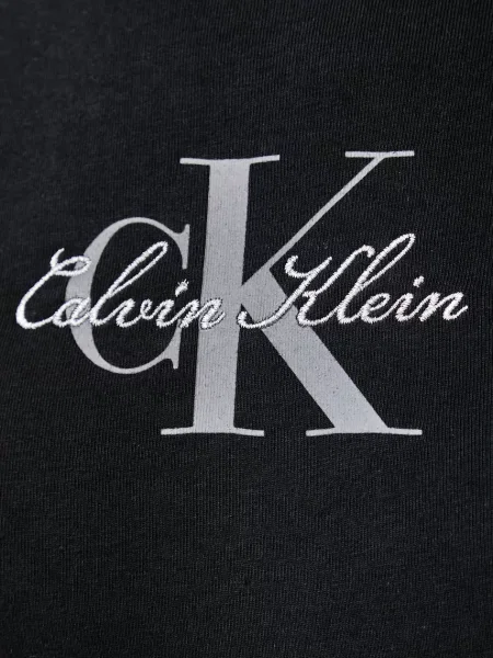 Calvin Klein Jeans тениска дамска от с черно