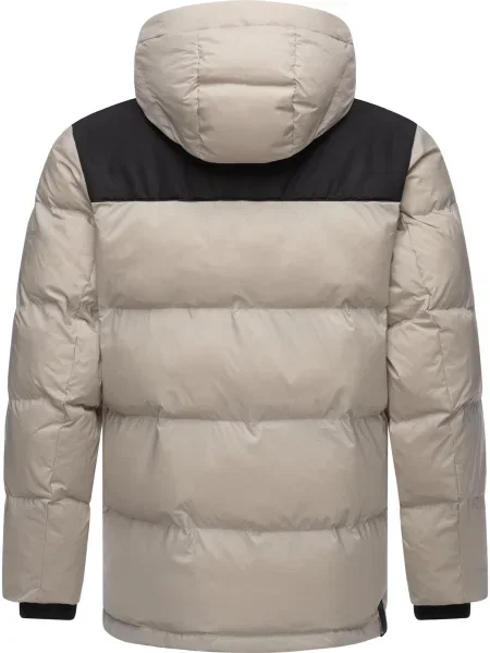 Ragwear Téli dzseki Mikkesh szürke fekete
