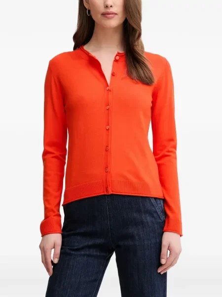Cardigan Sisley portocaliu