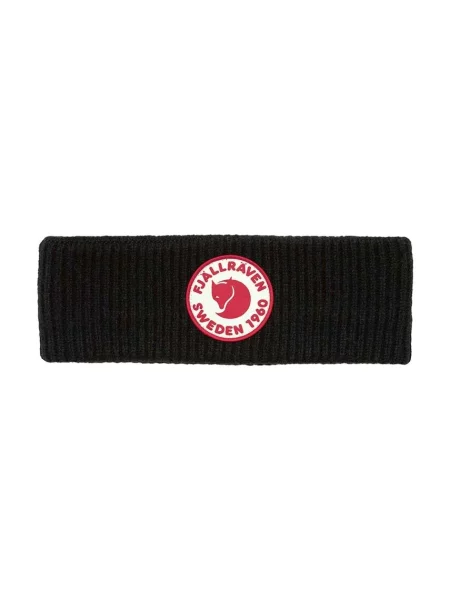 Czapka Fjällräven z logo czarna