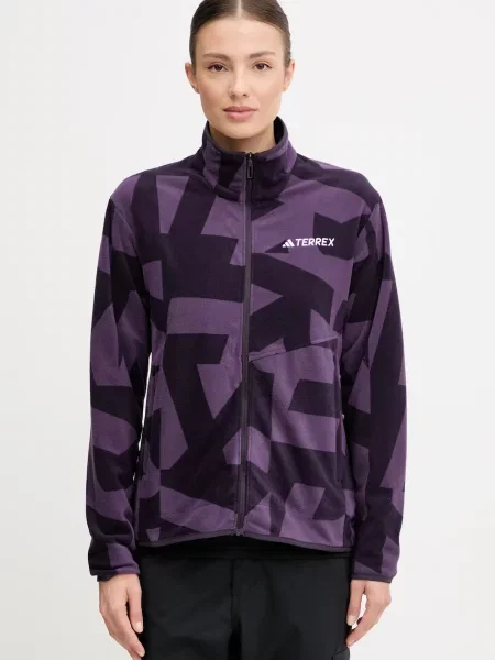 Суитчър Adidas Terrex с принт виолетово